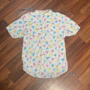 Men's Carbon Retro Button Up Shirt